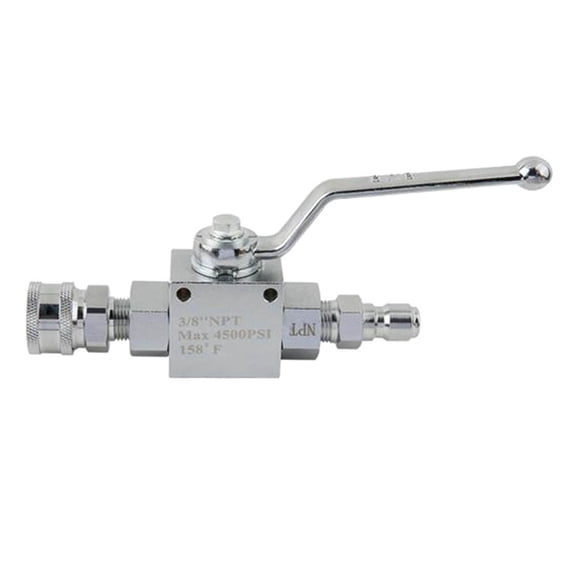 158 degree F 3/8 "NPT Válvula de enchapada resistente a la corrosión con válvula de espesamiento