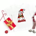 thumbnail image 4 of Camiseta personalizada con inicial y nombre, camiseta navideña para niños, ropa para niños, camisetas para niños y niñas, atuendo de fiesta, regalo de vacaciones para niños, 4 of 5