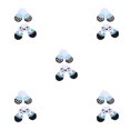 thumbnail image 1 of Methold 4x Calcetines para mascotas con punto de refuerzo de goma - Calcetines para perros antideslizantes cálidos y prácticos con protector Type2 NO2, 1 of 6