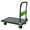 Green, variant on Heavy Duty Flatbed Cart, 660lbs Capacity Foldable Hand Truck with 360° Swivel Wheels, Anti-Slip Platform Push Cart for Warehouse, Loading, Storage - Orange