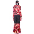 thumbnail image 5 of HOWPAY Halloween Costumes For Women Hippie Cosplay Outfit Set Retro Role Play Fancy Dress For Masquerade Carnival Party Stage Performance Event Halloween Costume M, 5 of 6