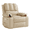 M01 Beige, variant on CazToi Faux Leather Electric Recliner Chair with Massage and Heat for Living Room, Bedroom, Nursery