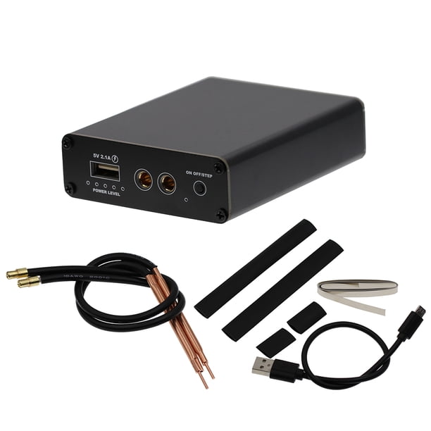 Riwesomey Mini soldador Suministros industriales Accesorios para el hogar Dispositivo de soldadura de operación simple 600A Soldadores por puntos que Suministros de soldadura Riwesomey TO009344-00