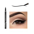 thumbnail image 1 of DNM Maquillaje de ojos de gato Impermeable Neón Colorido Líquido Delineador de ojos Maquillaje Comestics Delineador de ojos negro de larga duración Lápiz Herramientas de maquillaje (negro), 1 of 5