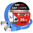 thumbnail image 1 of Cable Ethernet AVESview CAT 6 blindado de 25 m de alta velocidad y 10 Gbps, 1 of 7