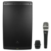 JBL EON615 15" 1000 Watt 2-Way Powered DJ PA Speaker System w/Bluetooth+Blue Mic