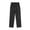 Black, variant on Hurxie Boys' School Uniform Twill Pants, Flat Front Comfortable Waistband with 5 Pockets Navy,120
