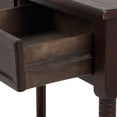 thumbnail image 6 of Topcobe Console Sofa Table with 2 Drawers and Bottom Shelf, Entryway Table with Solid Wood Legs for Living Room Bedroom, Espresso, 6 of 10