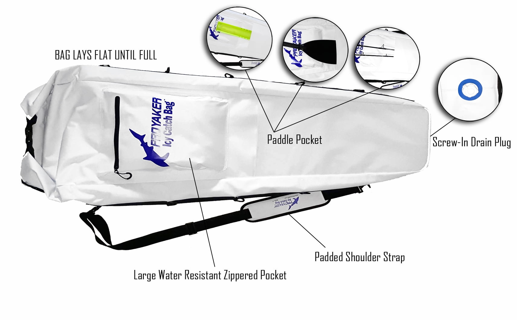 insulated fish catch bag