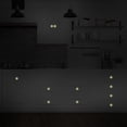 thumbnail image 5 of 4PCS Round Cupcake Wallpaper Cabinet Fluorescence Knob Glowing in the Dark Furniture Drawer Pulls Handle with Screws, 5 of 5