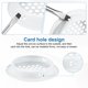 thumbnail image 5 of Uxcell Paquete de 20 Respiraderos de Soffit Circulares, 50mm/1.97 Pulgadas de Malla de Ventilación Redonda de Acero Inoxidable para Baño Hogar/ Oficina/Cocina/Armario/Ropero [Blanco], 5 of 7