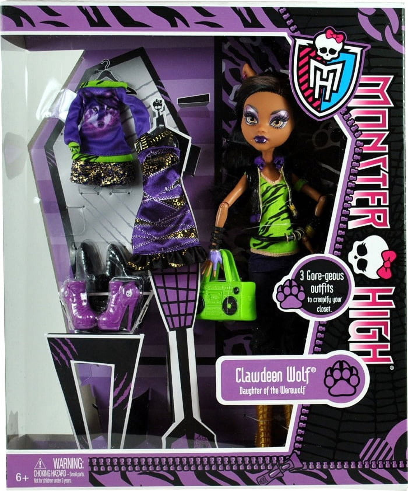 Monster High I Love Fashion Clawdeen Wolf Doll