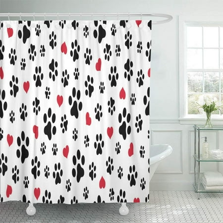 Pknmt Pet Dog Paw Cat Heart Love Puppy Foot Kitten Valentine Cute