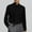 Black, variant on Men's Fashion Long Sleeve Shirt for Parties and Formal Events Casual Wear for Men