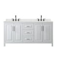 thumbnail image 4 of Wyndham Collection Wcv252572d-Qtz-Us3mxx Daria 72" Free Standing Double Basin Vanity Set -, 4 of 7