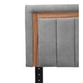 thumbnail image 3 of Cabecera Matrimonial Ventur Trinity Gris Tormenta, 3 of 6
