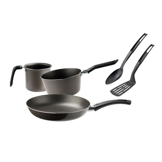 Juego de Cocina Ekco 5 Piezas Antiadherente Gris