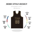 thumbnail image 4 of Camisetas de baloncesto BASKETMAN para hombre, impresión por sublimación completa, personalizables, nombre del equipo del club, número, logotipo, chándales transpirables para hombre, 4 of 4