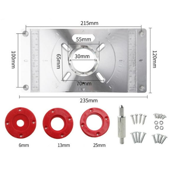 Router Table Insert Plate Jig Saw Trimmer Router Trimming machine flip chip