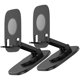 thumbnail image 1 of Portable Phone Stand Desktop Holder Circular Base -Slip Device Support 5.9×4.4×3.2in 2Pcs, 1 of 4