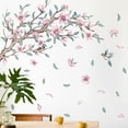 thumbnail image 4 of YOHAVEN Birds and Flowers Wall Stickers, Nature Decorative Decals for Living Room Bedroom Entrance Wall Mural, Peel and Stick Removable Home Office Furniture Decor, 4 of 9
