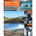 thumbnail image 3 of Vantrue 2.7K Dual Dash Cam Front and Rear, Voice Control, WiFi, GPS, Night Vision, 24H Parking Mode,Support 512GB, 3 of 10