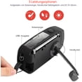 thumbnail image 3 of AM/FM, NOAA Alert, Flashlight, SOS Alarm, Camp Ready, Rechargeable & Portable Solar-Powered Emergency Weather Radio, 3 of 5