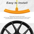 thumbnail image 4 of 4 PCS Car Tire Changing Rim Protector, Auto Wheel Changing Rim Protector, Fixing Tyre Rim Changer Guard, Tire Changing Edge Savers Tool for Most Cars Motorcycles SUVs (Yellow, 19.5cm), 4 of 5