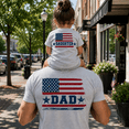 thumbnail image 5 of Dad Daughter Matching Shirts, Patriotic American Flag Dad And Daughter Outfit, Father's Day Gift For Dad, 5 of 7