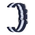 thumbnail image 3 of Adjustable Sliding Buckle Nylon Woven Breathable Solid Color Strap Replacement Band For Smartwatches 18mm, 3 of 3