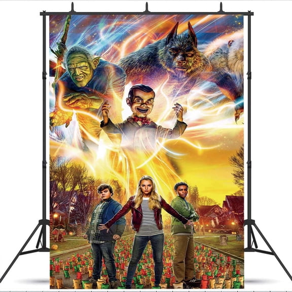 Goosebumps school Backdrop Background Banner Birthday Party Supplies Taspestry Wall Decor Poster Lover