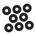 thumbnail image 4 of arctrm 8 Pieces Guitar Strap Blocks Guitar Protector Strap Blocks for Acoustic Bass black, 4 of 10