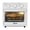 White, variant on Kitchen Elite 16 Qt Mechanical Air Fryer Oven with Viewing Window, 6 Presets, Blue