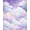 Purple, Pattern 2, variant on Flatwoven High Traffic Area Rug, Charming Floral Fantasy in Lavender Hues and Delicate Swirls, Non Slip, Stain Resistant, Washable Area Rugs for Living Room, Bedroom(Lavender, 4X6)