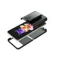 thumbnail image 4 of For Samsung Galaxy Z Flip 3 5G Case, Tekcoo 180 Rotating Swivel Belt Clip Slim Holster Shell Combo Case Cover [Kickstand Feature] for Samsung Z Flip 3 5G Phone - Black, 4 of 8