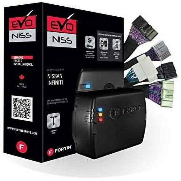 Fortin EVO-NIST4 Stand-Alone Add-On Remote Start Car Starter System for Infiniti Nissan Push-to-Start Vehicles