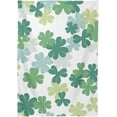 thumbnail image 2 of 54"x72" St Patrick's Day Clover Tablecloth, Waterproof Washable Polyester Square Table Cover, Durable Tablecloth for Kitchen Dining Table Party Decor, 2 of 7