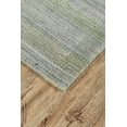 thumbnail image 3 of HomeRoots 511728 2 x 3 ft. Green Blue & Tan Ombre Hand Woven Rectangle Area Rug, 3 of 4