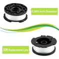 thumbnail image 3 of Durable String Trimmer Line, Perfect For Black+Decker Automatic Feed Trimmers, Features 0.07 Inch Diameter For Quick Lawn Maintenance, Includes 10 Spools, 2 Spindles, 2 Spool, 3 of 5