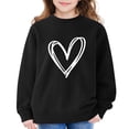 thumbnail image 5 of Mercatoo Kids Sweatshirt Round Neck Long Sleeve Sweatshirt Letter Print Inspirational Winter Clothes Boys Fashion, 5 of 7