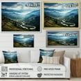 thumbnail image 4 of Designart "Multicolor Winter Cityscape I" Extra Large Landscapes Wall Art - Traditional Colorful Winter Landscape Living Room Canvas Art, 4 of 4
