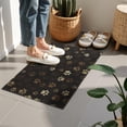 thumbnail image 4 of Paw Print Door Rugs,Washable Non Slip Door Mats Indoor,Decorative Door Mats,Entry Mat Indoor for Entrance,Bedroom,Kitchen,Bathroom,16"x24", 4 of 6