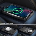 thumbnail image 3 of Cargador de coche inalámbrico Pad Gumnay 20W/15W/10W para iPhone y Samsung, 3 of 9