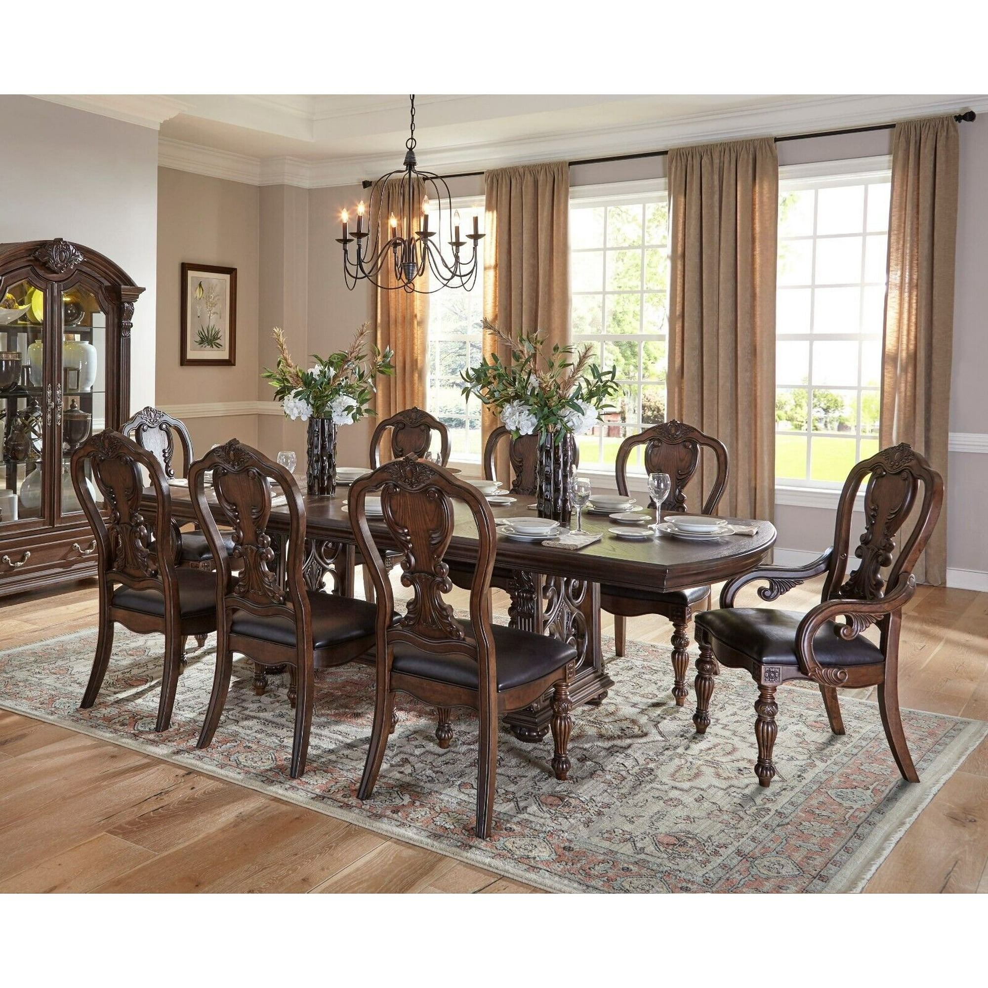 High end formal dining room sets hotsell