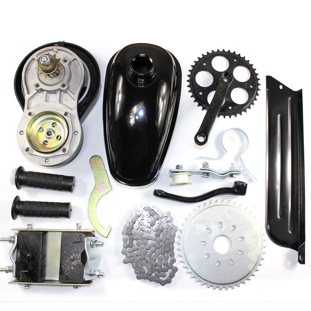 CHUNILLE 49CC 4-Stroke Motorized Bicycle Engine Kit 28" V Frame Conversion Kit