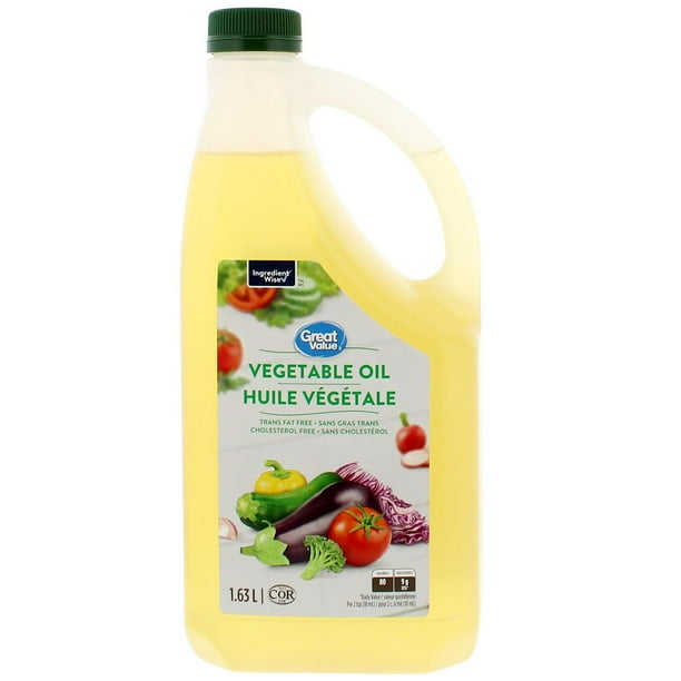Great Value Vegetable Oil Walmart.ca