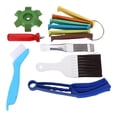 thumbnail image 1 of HVAC Coil Cleaning Brush, Professional Air Conditioning Fin Cleaner Set Deep Clean  for AC Maintenance, 1 of 7