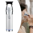 thumbnail image 4 of Cortapelos profesional para peluquero, motor de alta potencia, 4 peines de guía de límite, barba recargable, lavable, eléctrico para hombres, corte de , plata Sunnimix Cortadora de cabello eléctrica, 4 of 8
