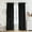 Black, variant on Pleasant Boulevard Velvet Blackout Grommet Thick Curtains, 52" x 84", 2 Panels