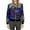 A-Blue76, variant on Womens Jackets Long Sleeve Sequin Open Front Zipper Jacket With Ribbed Cuffs Trendy Christmas Holiday Baseball Jackets